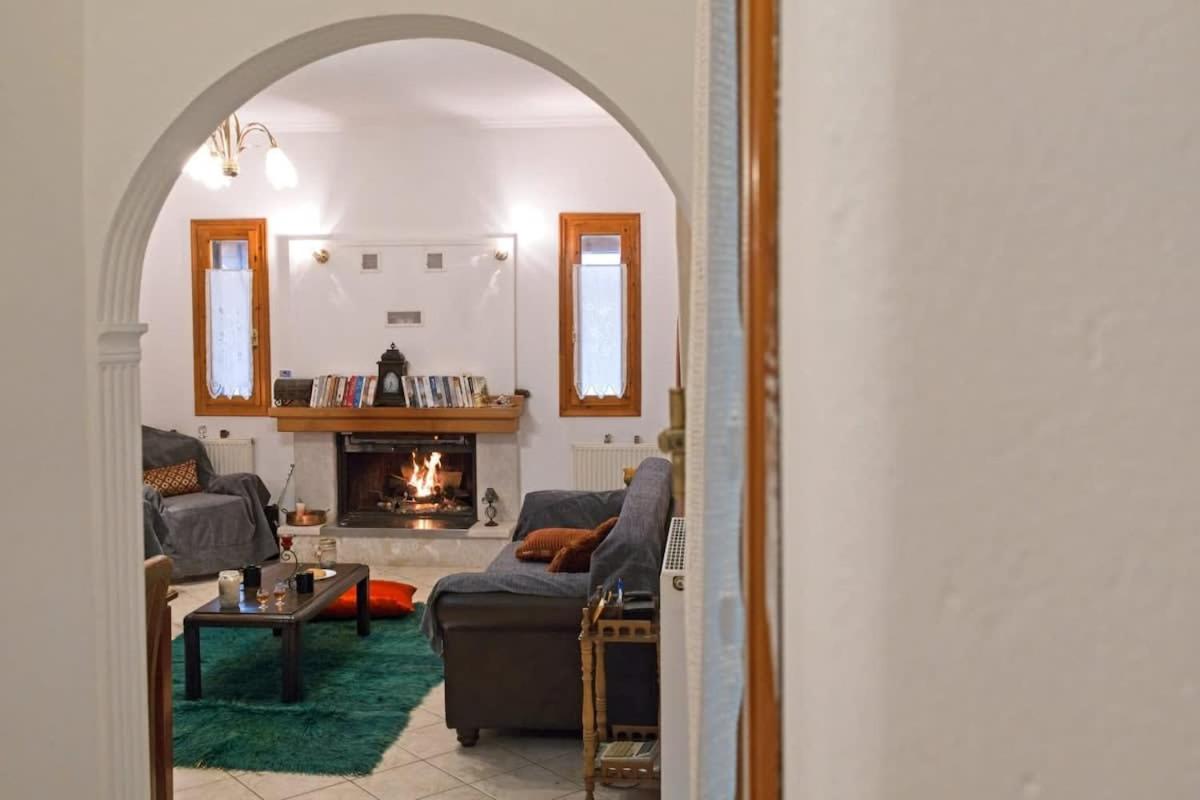 Forest Cosy House - Lagkadia Amazing View Εξωτερικό φωτογραφία
